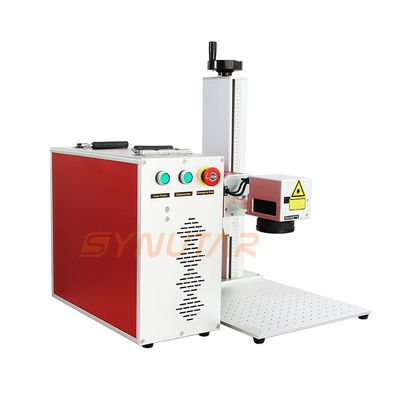 เครื่องหมายเลเซอร์ไฟเบอร์พกพา 20W มือถือ 220V / 50Hz พลังงาน