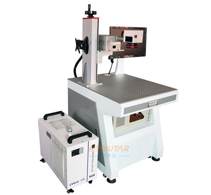 เครื่องหมายเลเซอร์ UV แบบโต๊ะ สําหรับไม้ / โลหะอุตสาหกรรม 3W
