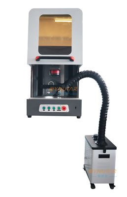เครื่องหมายเลเซอร์ 3D พลังงานสูง 100W สําหรับการฉลากลึกพื้นผิวโค้ง