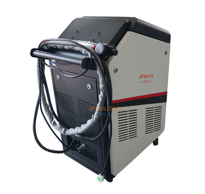 เครื่องล้างสี 500W เครื่องล้างเลเซอร์แบบกระแทกสําหรับการกําจัดคราบสนิม / น้ํามัน