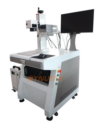 เครื่องเครื่องหมายเลเซอร์ UV พลาสติก สแตนด์ชนิด 5w เลเซอร์กรีเวอร์