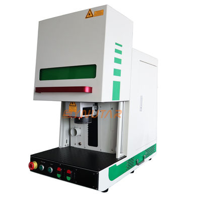 เครื่องกํากับเครื่องประดับเลเซอร์ 220V เครื่องกําหนดเลเซอร์ใยเหล็ก 50W / 70W