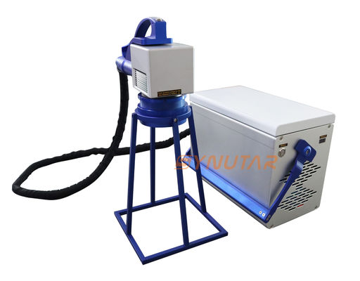 เครื่องหมายเลเซอร์ไฟเบอร์มือ เครื่องหมายเหล็กไร้ขัด 20Khz-100Khz ความถี่