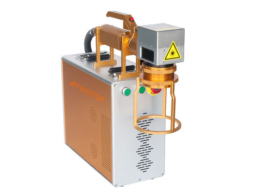 เครื่องหมายเลเซอร์ไฟเบอร์ 30W / 50W เครื่องฉลากเลเซอร์ไฟเบอร์มือ