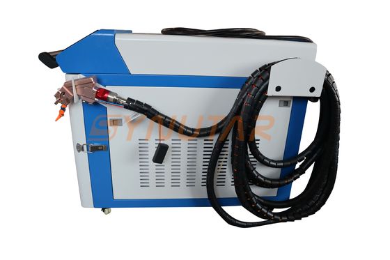 พลังงาน 1500W เครื่องทําความสะอาดเลเซอร์มือถือ 1KHz - 20KHz ความถี่ Pulse