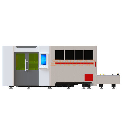 เครื่องตัดเลเซอร์ไฟเบอร์เรคัสความแม่นยําสูง 3000W / 6000W / 8000W