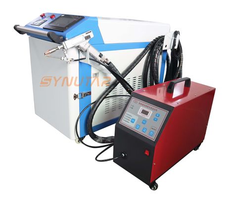 เครื่องเชื่อมเลเซอร์มือ 1000W ความเบา 380V สําหรับการเชื่อมแบบไร้รอย