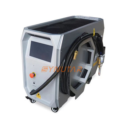 เครื่องเชื่อมเลเซอร์มือถือที่เย็นด้วยอากาศที่พกพา AC220V / 50Hz พลังงานไฟฟ้า