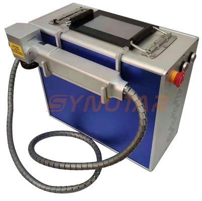 เครื่องล้างเลเซอร์แบบพกพาที่มีพลังงาน 100w เครื่องล้างเลเซอร์กําจัดสนิม