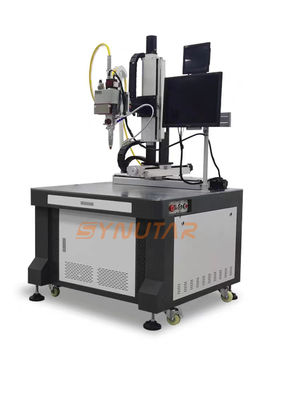 พลังงาน 1000w / 1500w เครื่องปั่นเลเซอร์ไฟเบอร์ อัตโนมัติเต็ม