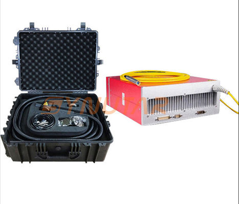 เครื่องกําจัดสนิมเลเซอร์แบบพกพา 100W ที่มีความหลากหลาย ความยาวคลื่นเลเซอร์ 1064nm