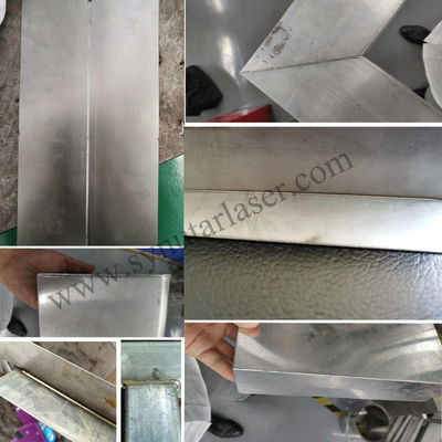เครื่องเชื่อมเลเซอร์ไฟเบอร์มือ 1500W / 1000W สแตนเลสเลเซอร์เชื่อม