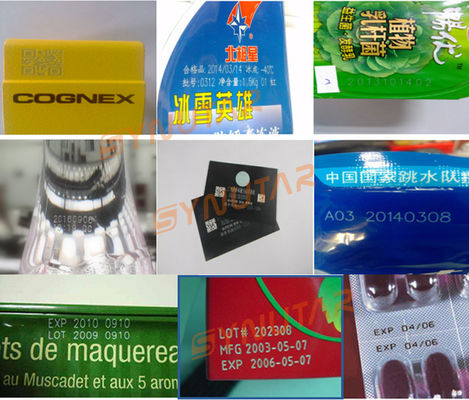 เครื่องหมายเลเซอร์อัตโนมัติ 100W ที่มีพลังงาน สายใย / CO2 / UV Flying Laser