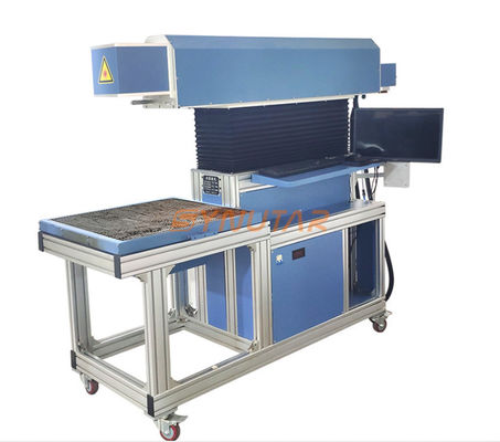 เครื่องทําเครื่องหมายเลเซอร์ CO2 ที่ทําความเย็นด้วยอากาศ สําหรับการใช้งานในอุตสาหกรรม