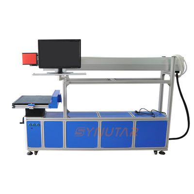 7000mm/s 1000mm*800mm*1300mm เครื่องหมายเลเซอร์ CO2 ด้วยอินเตอร์เฟส USB