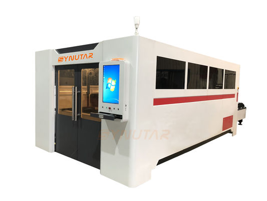 เครื่องตัดเลเซอร์โลหะด้วยพลังงานเลเซอร์ 1500W-6000W