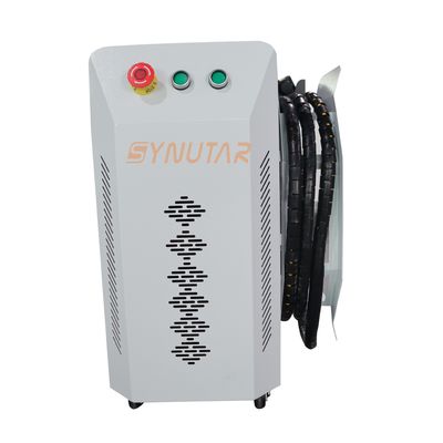 เครื่องทําความสะอาดเลเซอร์ไฟเบอร์คอมแพคต์ 220V/50Hz M2&lt;1.2 70KG 500W 100mm*100mm พื้นที่ทํางาน