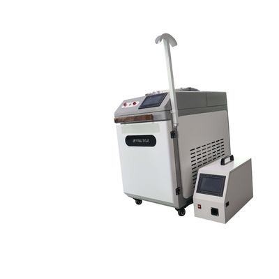 เครื่องทําความเย็นด้วยน้ํา เครื่องทําความสะอาดด้วยเลเซอร์มือ 1-20KHz ความถี่ Pulse 0-40C อุณหภูมิ