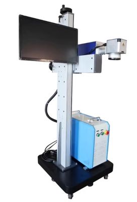 เครื่องหมายเลเซอร์ยูวีพอร์ตบอล compact 355nm พร้อมเครื่องเย็นอากาศ / น้ํา