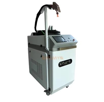 Precision Handheld Laser Cleaner with M2&lt;1.2 Beam and Water Cooling System เครื่องทําความสะอาดเลเซอร์มือถือที่มีระบบทําความสะอาดแสงและน้ํา