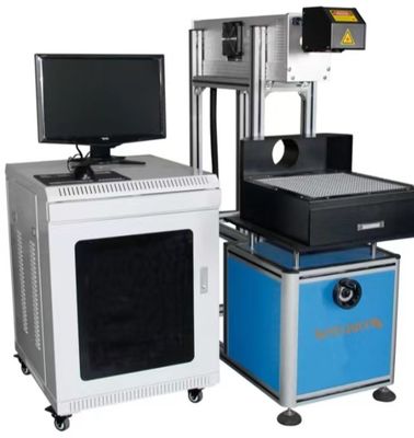 90W / 100W เครื่องหมายเลเซอร์ CO2 ที่เย็นด้วยน้ํา EZCAD โปรแกรม 0.01 มม.