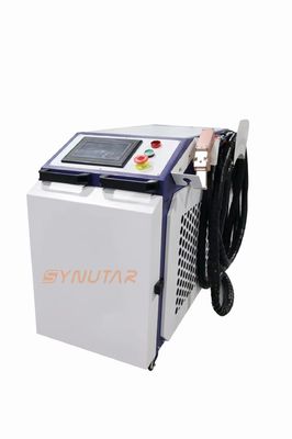 เครื่องเชื่อมเลเซอร์มือถือ 1064nm อุปกรณ์เย็นด้วยอากาศ แหล่งไฟฟ้า AC220V