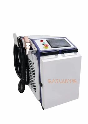 เครื่องเชื่อมเลเซอร์มือถือที่มีความละเอียด 0.1-20ms จังหวะและความยาวคลื่นเลเซอร์ 1064nm