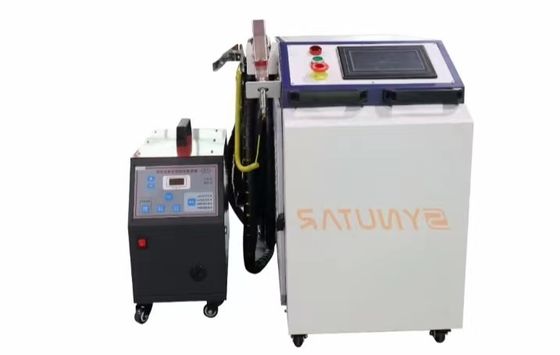 เครื่องเชื่อมเลเซอร์มือถือแบบพกพา ความถี่กระแทก 1-50Hz การออกแบบเบา