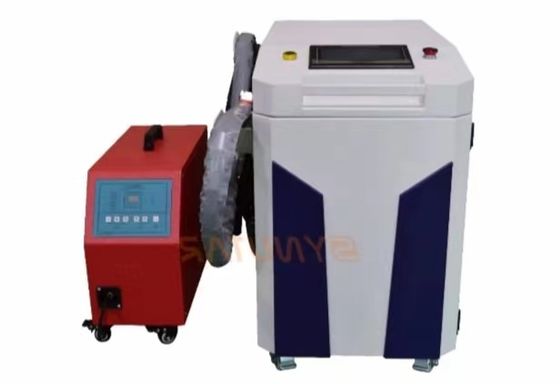 อุปกรณ์ปั่นเลเซอร์แบบพกพาที่มีอากาศเย็น ความยาวคลื่นเลเซอร์ 1064nm สําหรับปั่นลึก 0.5-5 มม น้ําหนักเบา