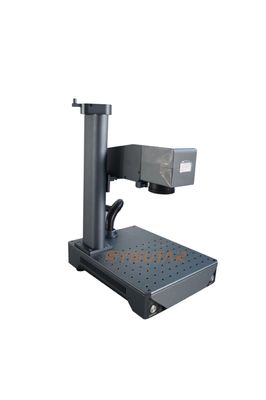 เครื่องหมายเลเซอร์ไฟเบอร์พกพาที่เข้ากันได้ด้วย EZCAD 220V/50Hz
