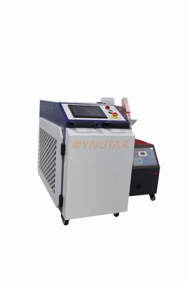 เครื่องเชื่อมเลเซอร์มือถือขนาดเล็กที่มีพลังงานออก 1000W-2000W